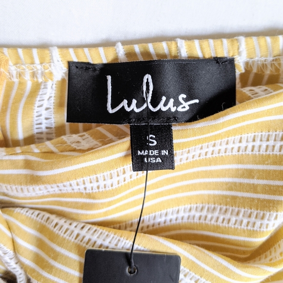 Lulu's Beyond Belief Off Shoulder Knot Front Top - Picture 10 of 10